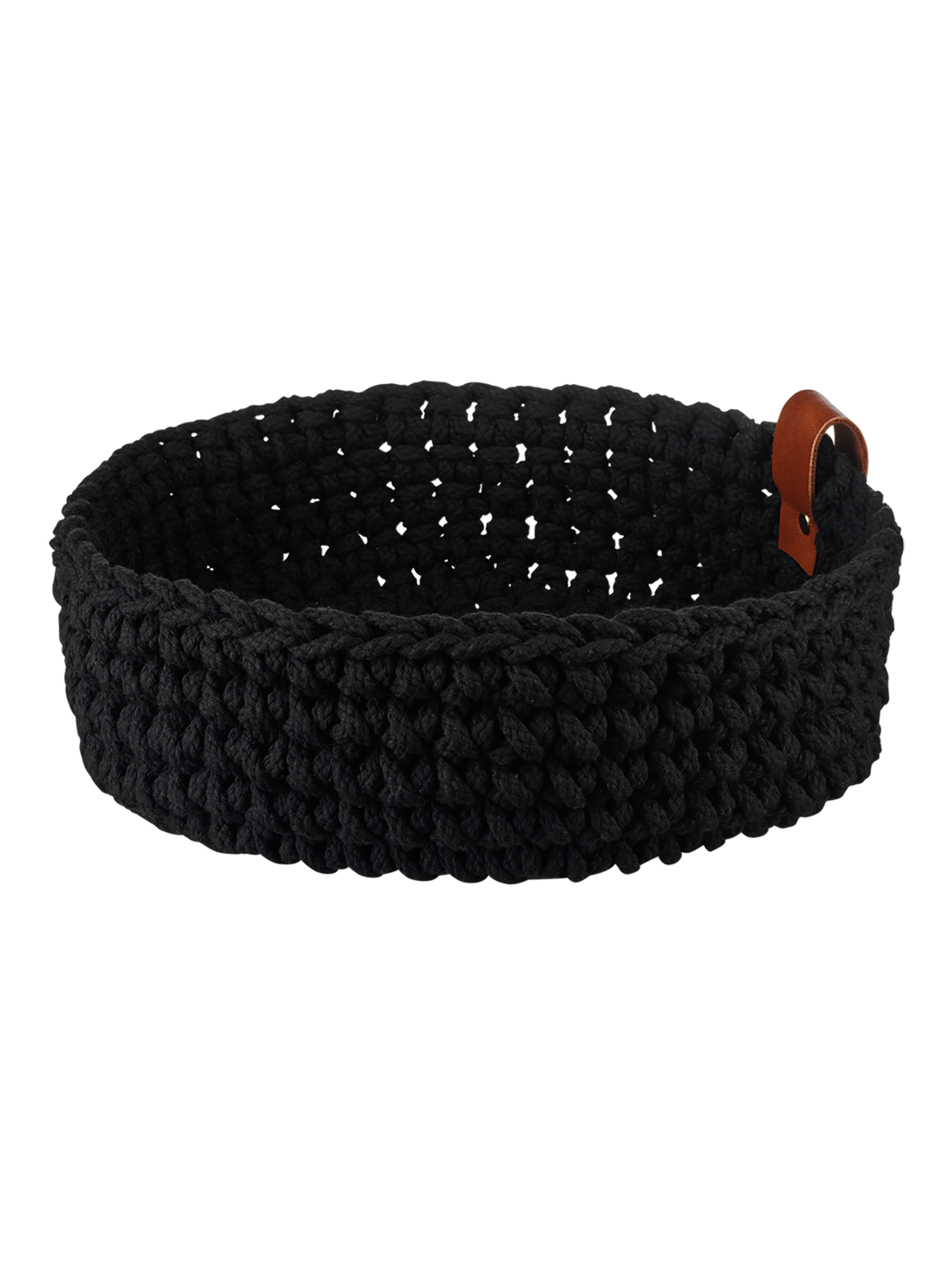 Panier à crochet L noir Asa
