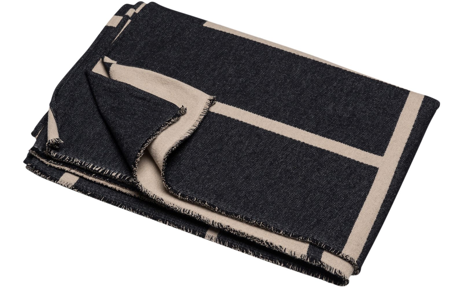 Plaid Nova Ligne Noire 145x220 David Fusseneger 