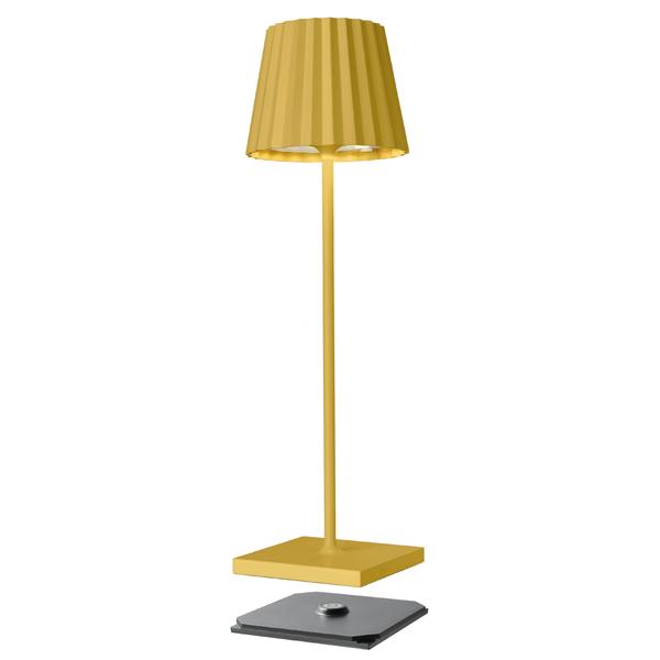 Lampe extérieure rechargeable Jaune Sompex