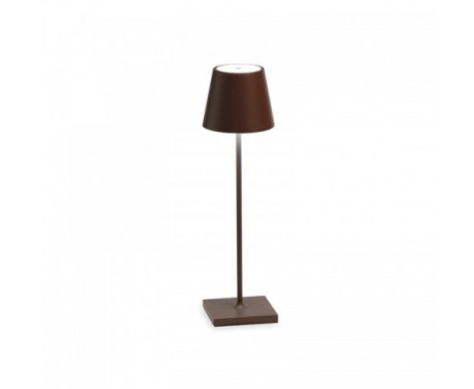 Lampe de table Poldina Corten Zafferano