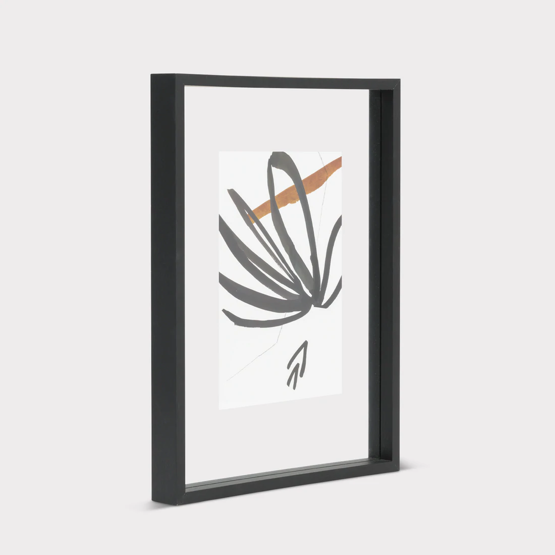 Cadre photo L Noir UrbanNatureCulture