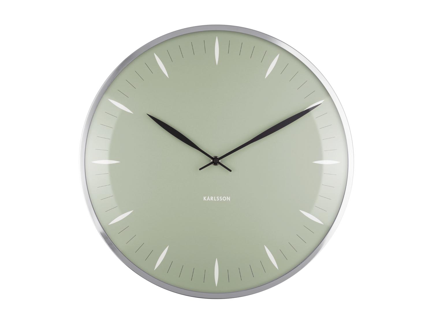 Horloge Leaf Vert Kaki Karlsson