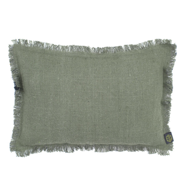 Mini coussin Mansa Kaki Harmony 