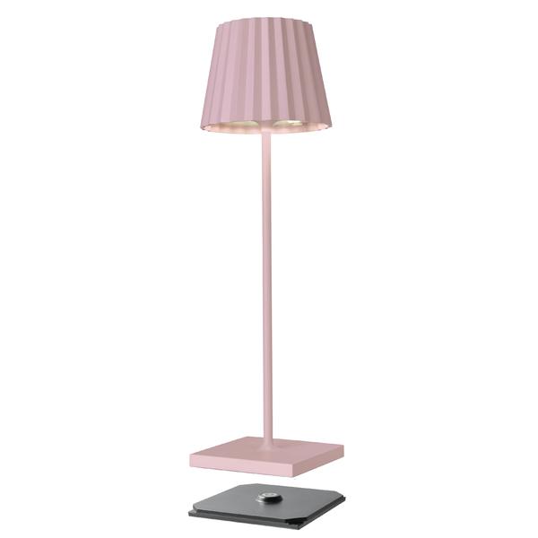 Lampe extérieure rechargeable Rose Sompex