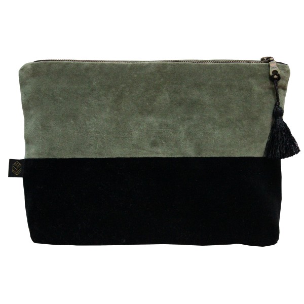 Pochette Delhi Kaki 29x22cm Harmony