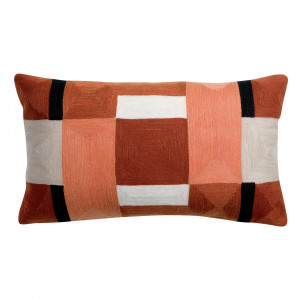 Coussin Dea brodé Goyave 30 X 50 Vivaraise