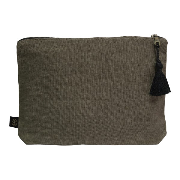 Pochette Mansa Charbon 15x11cm Harmony