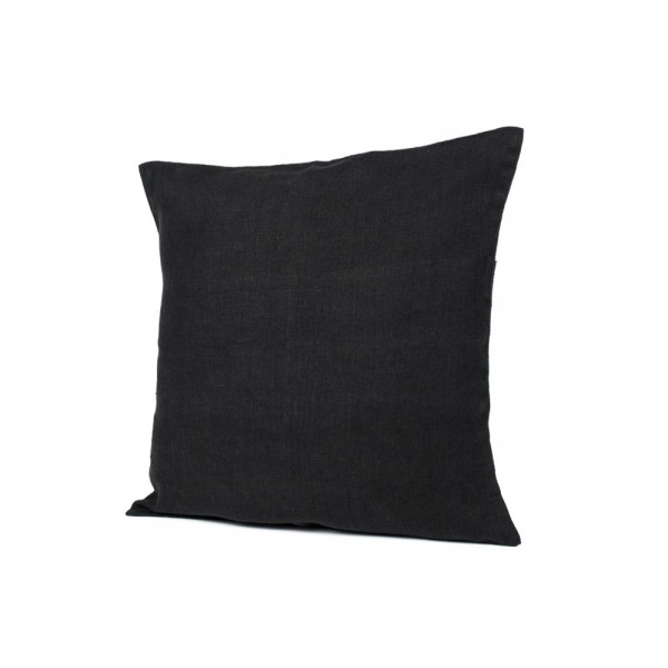 Housse de coussin Propriano Noir 80x80 Harmony 
