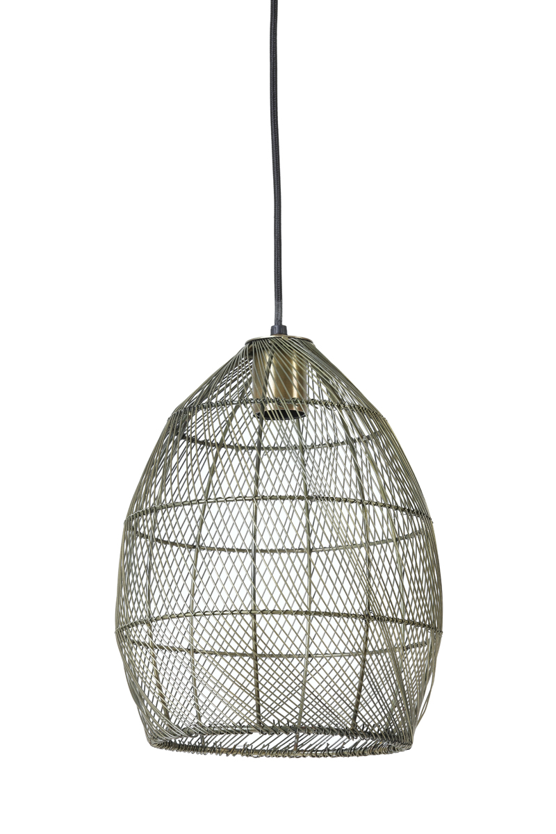 Suspension Meya Bronze D23x31cm Bronze Light and Living