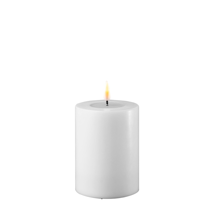 Bougie LED Blanche 7,5x10 DELUXEHomeArt