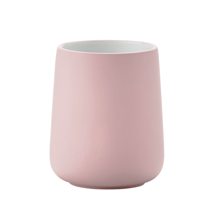 Pot brosse à dent rose Nova Zone