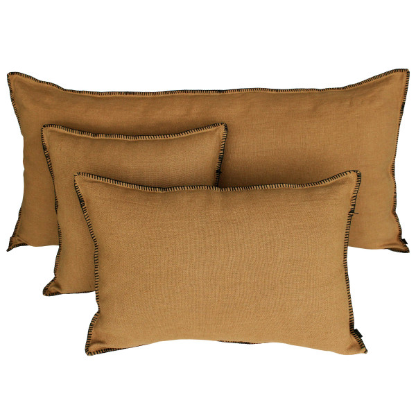 Housse de coussin Mansa Tabac 55X110 Harmony