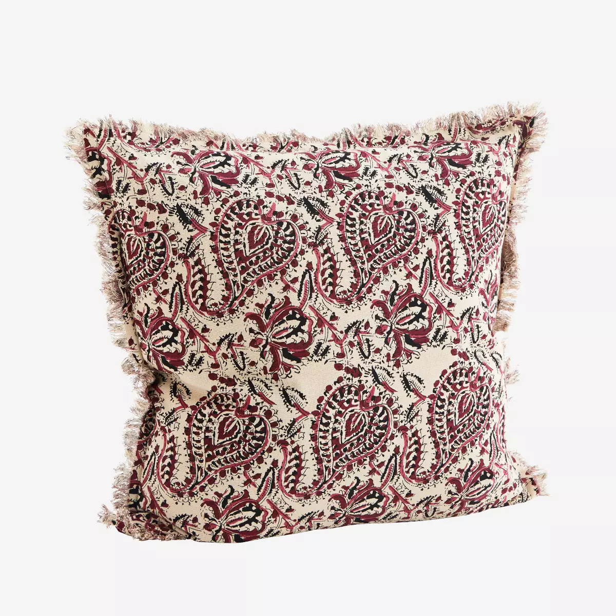 Coussin 50x50 Sable Rose Gris MadamStoltz