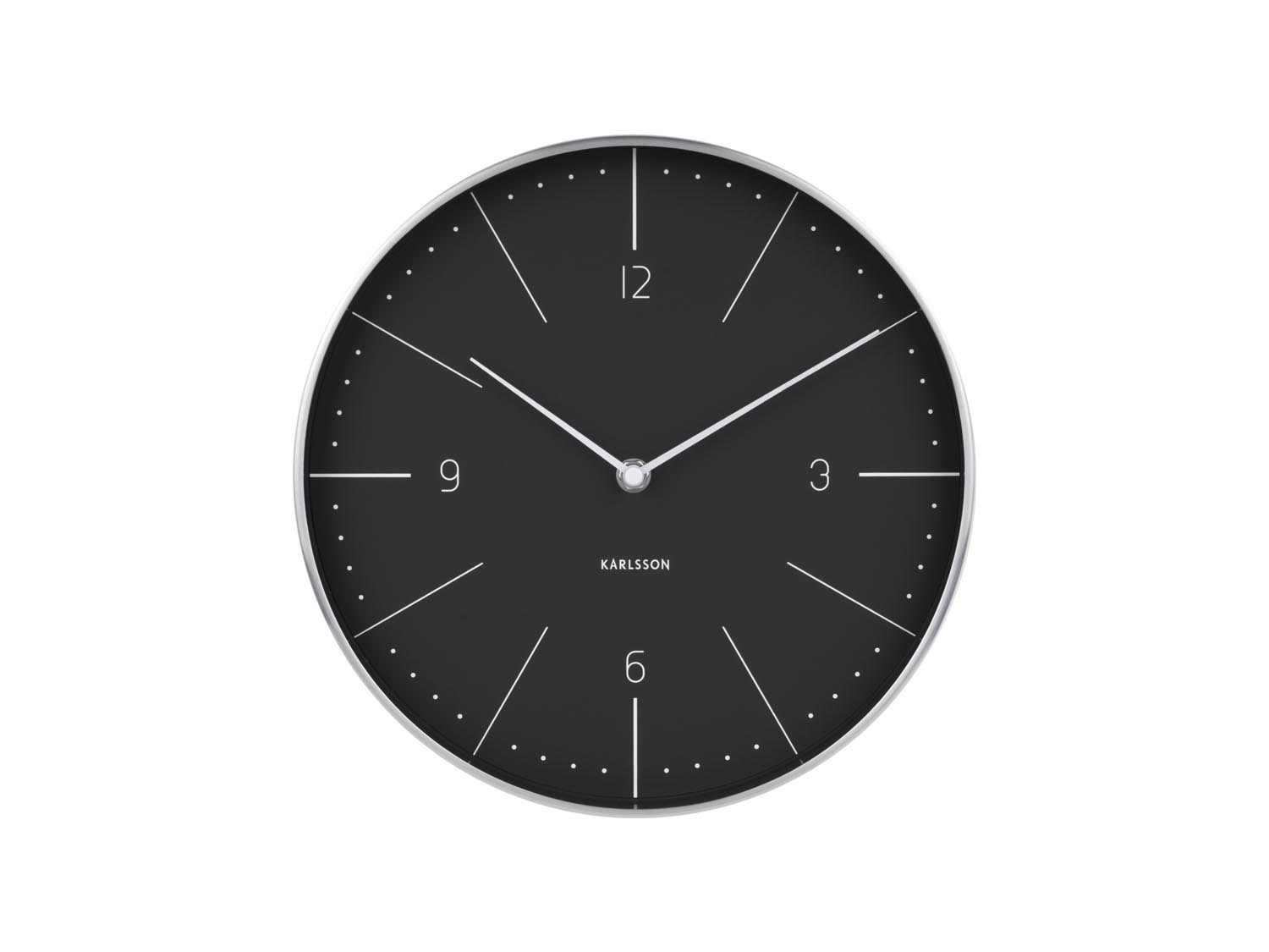 Horloge Normann noir Karlsson