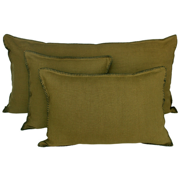 Housse de coussin Mansa Olive 55X110 Harmony