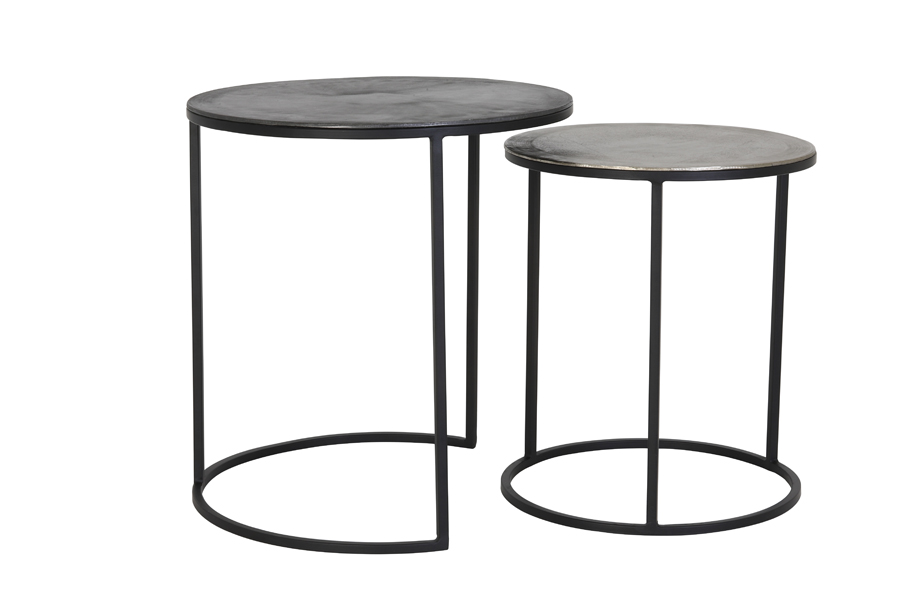 Tables Gigognes Talca Plomb Light and Living