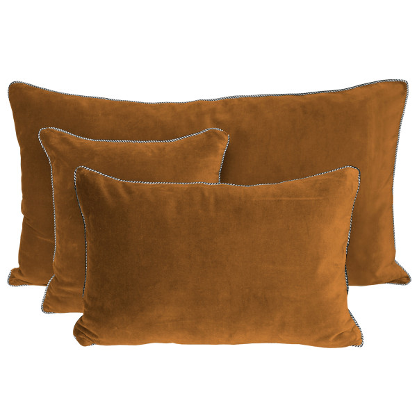 Housse de coussin Delhi Caramel 55X110 Harmony